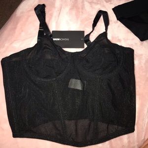 FashionNova Never Gonna Stop Bustier Top